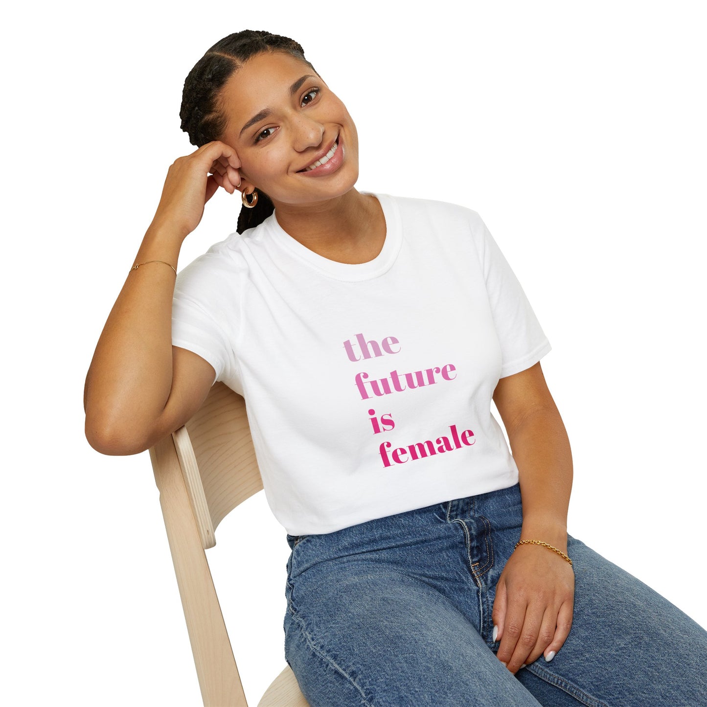 'The Future is Female' Feminist Inspiration Ultra-Soft T-Shirt